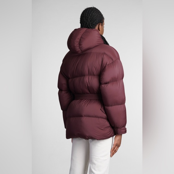 SOLD! SOLD! IENKI IENKI Puffer Jacket in Bordeaux Nylon Size M - Picture 3 of 16